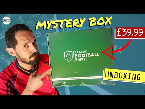 😱📦 Classic Football Shirts MYSTERY BOX Unboxing ⚽️ CAJA MISTERIOSA de Camisetas de Fútbol | Jerseys