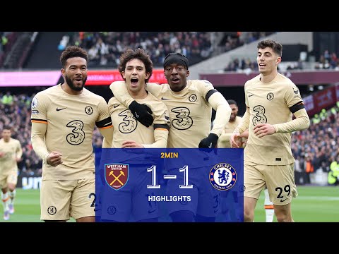 West Ham v Chelsea (1-1) | Highlights | Premier League – camisetasvideo.es