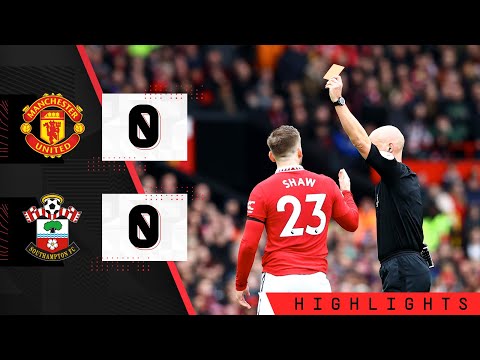 HIGHLIGHTS: Manchester United 0-0 Southampton | Premier League – camisetasvideo.es