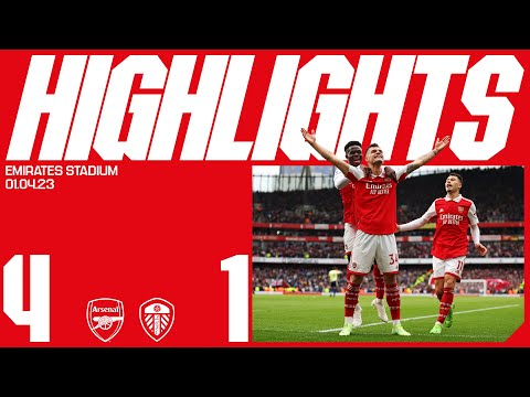 HIGHLIGHTS | Arsenal vs Leeds United (4-1) | Jesus (2), White and Xhaka – camisetasvideo.es