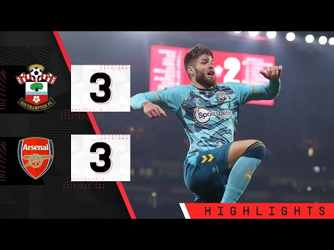 HIGHLIGHTS: Arsenal 3-3 Southampton | Premier League – camisetasvideo.es