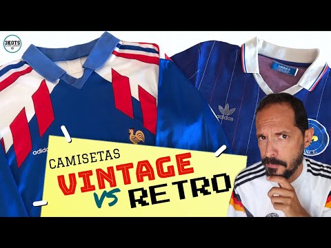 🧐 Cuál es la Diferencia entre Camisetas de futbol VINTAGE vs RETRO 💎 ¿Son lo mismo? soccer jerseys