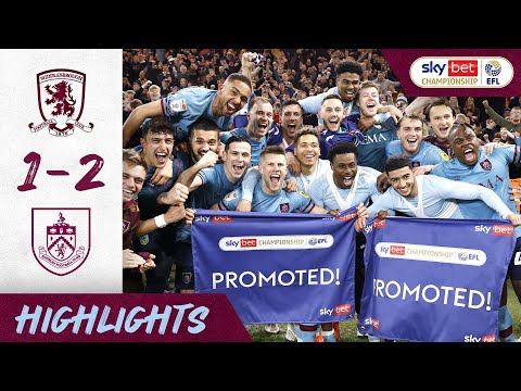 BURNLEY PROMOTED TO THE PREMIER LEAGUE | HIGHLIGHTS | Middlesbrough 1-2 Burnley – camisetasvideo.es