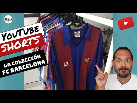 Mi COLECCIÓN de CAMISETAS del FÚTBOL CLUB BARCELONA Vintage FCB Nike Jerseys
