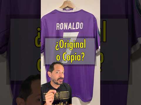Es Original o Copia esta Camiseta del Real Madrid? Lo sabes?