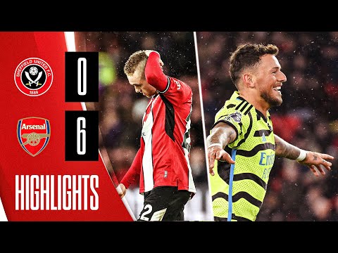 Sheffield United 0-6 Arsenal | Premier League highlights – camisetasvideo.es