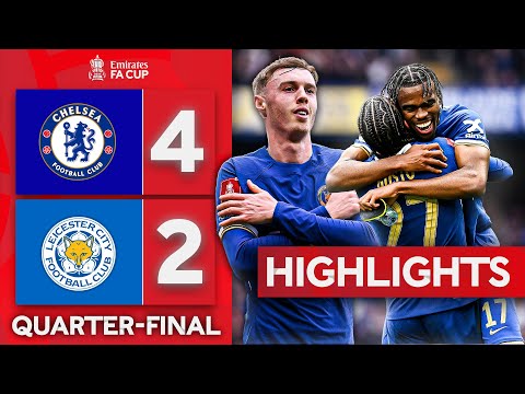 Late Chelsea Fight Back Sends Blues to Wembley! | Chelsea 4-2 Leicester City | Emirates FA Cup 23-24 – camisetasvideo.es