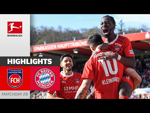 Heidenheim Comeback Stuns Bayern! | Heidenheim – FC Bayern München 3-2 | Highlights | MD 28 – camisetasvideo.es