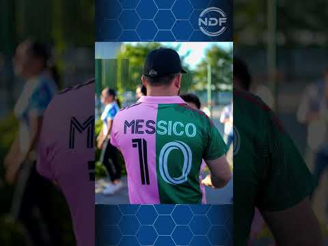 Leo Messi recibió mucho cariño en Mexico