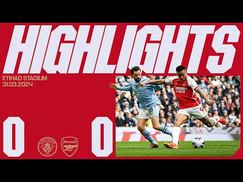 HIGHLIGHTS | Manchester City vs Arsenal (0-0) | Premier League | A priceless point on the road – camisetasvideo.es